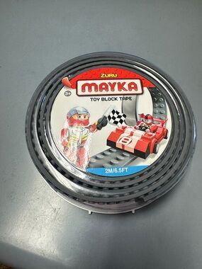 Black Toy Block Tape - 2M Adhesive Building Base